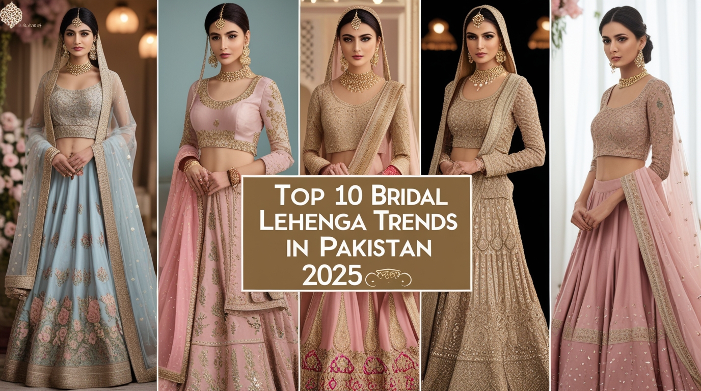 Top 10 Bridal Lehenga Trends in Pakistan for 2025