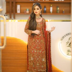 Beautiful Bridal Wear By- Abdul Bari Couture Available For Rent